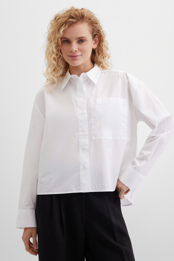 Блузка укороченная
