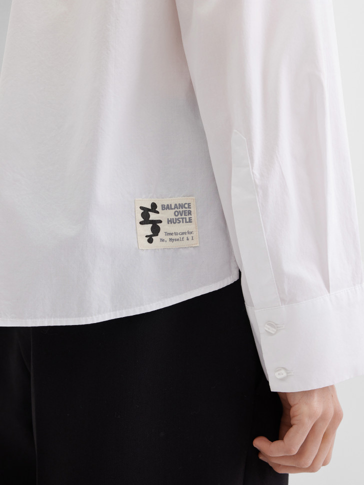 Блузка укороченная