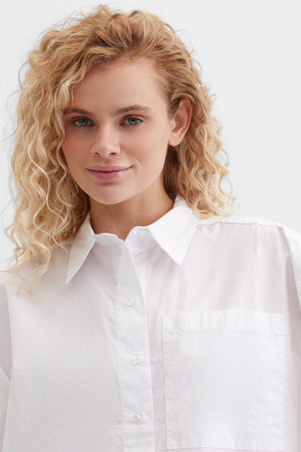 Блузка укороченная