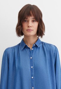 Платье-рубашка миди