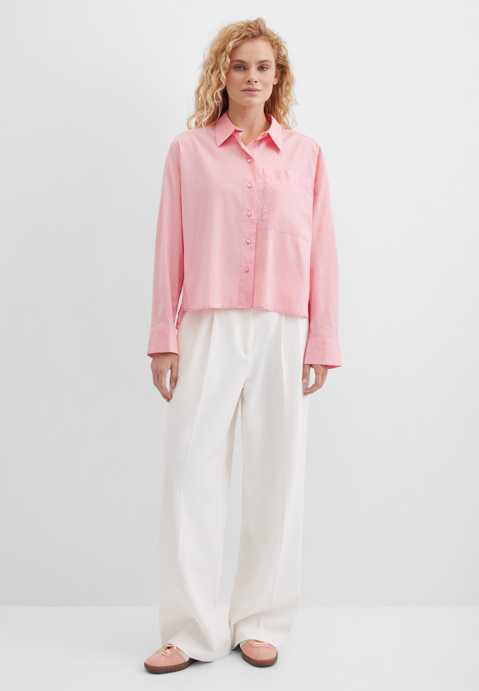 Блузка укороченная