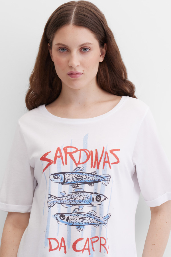 Футболка свободная