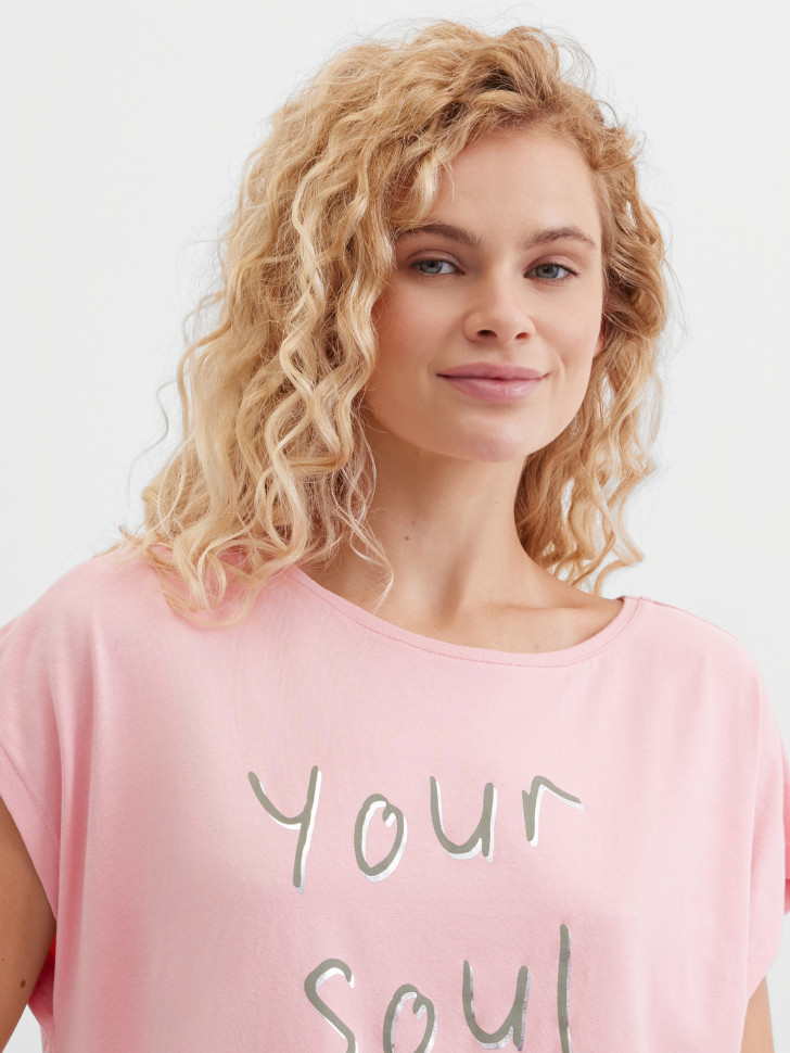 Футболка свободная