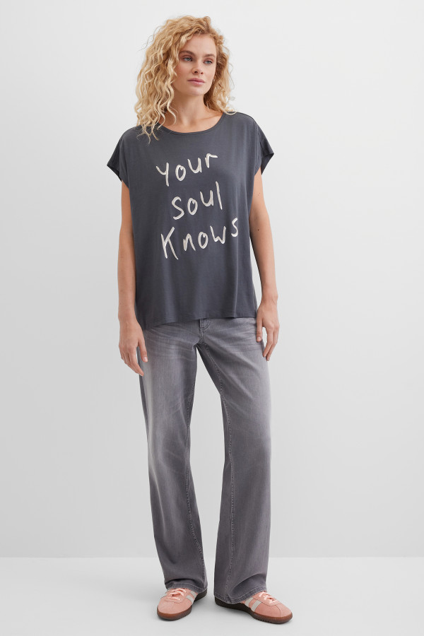 Футболка свободная