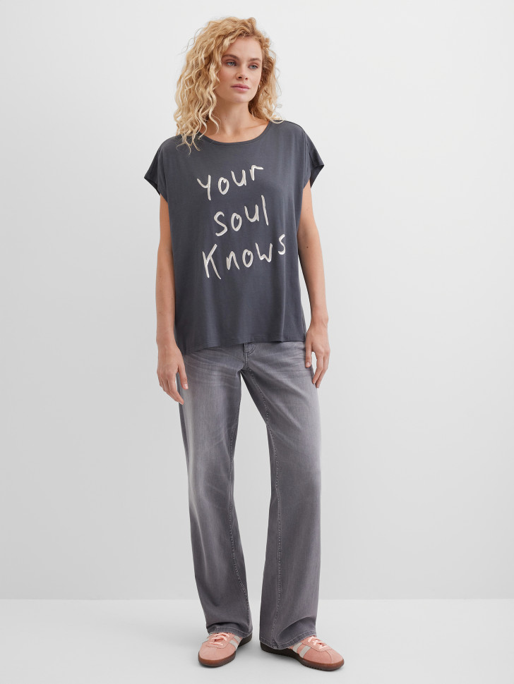 Футболка свободная