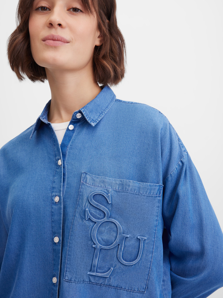 Рубашка с длинным рукавом