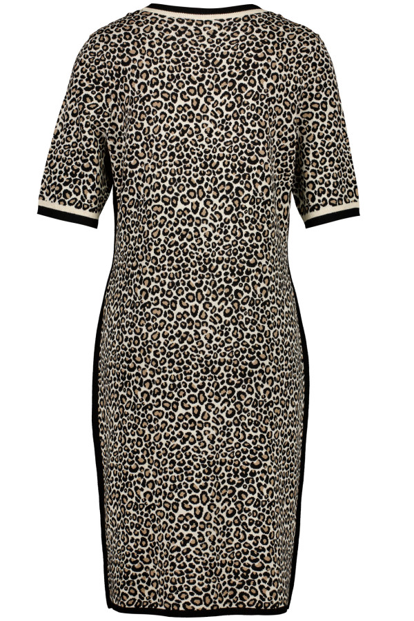 Платье с леопардовым принтом