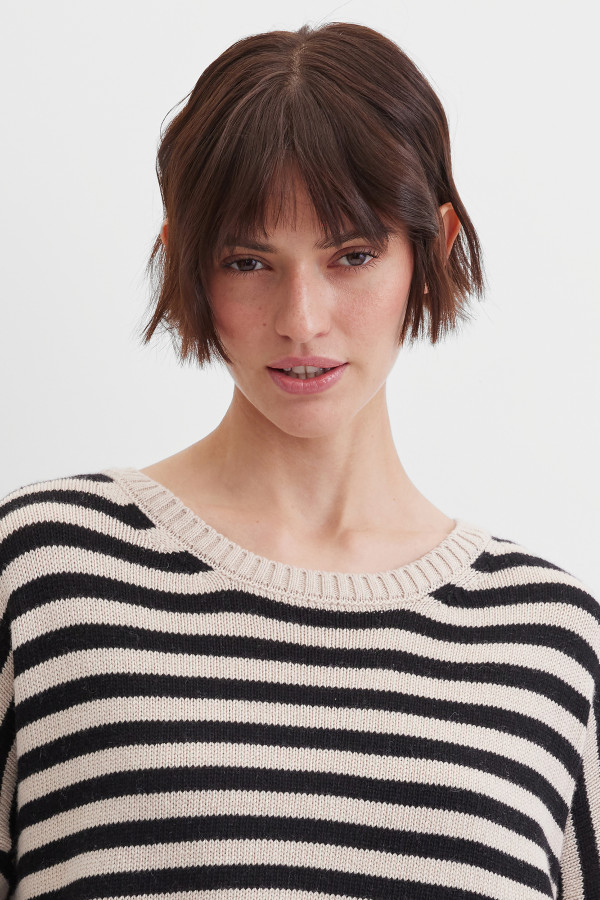 Джемпер в полоску