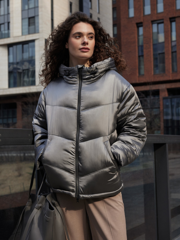 Куртка укороченная стеганая