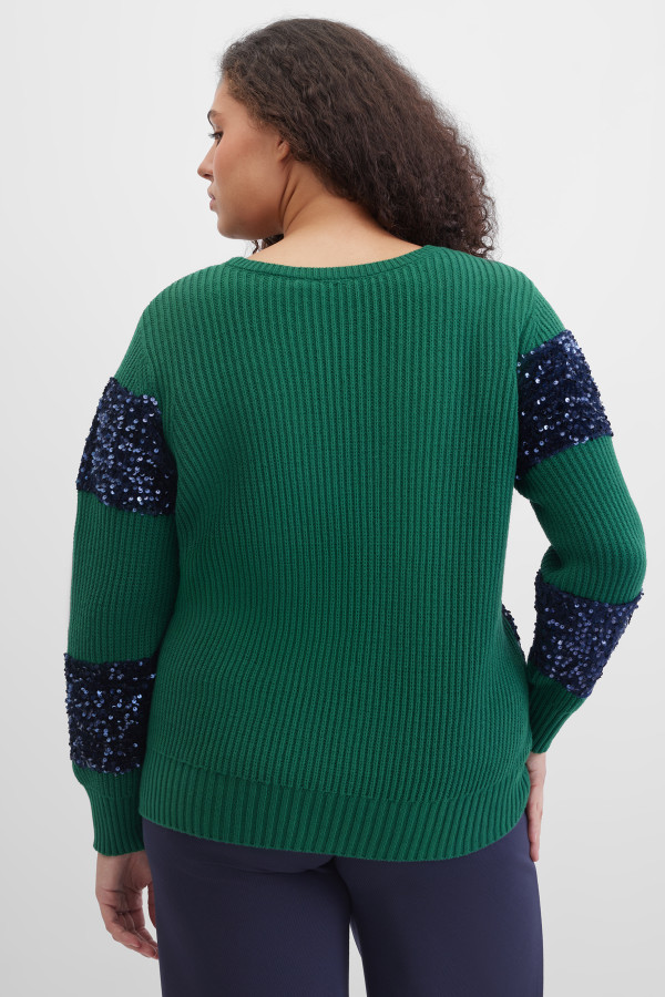 Джемпер в полоску