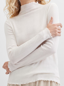 Водолазка базовая в рубчик