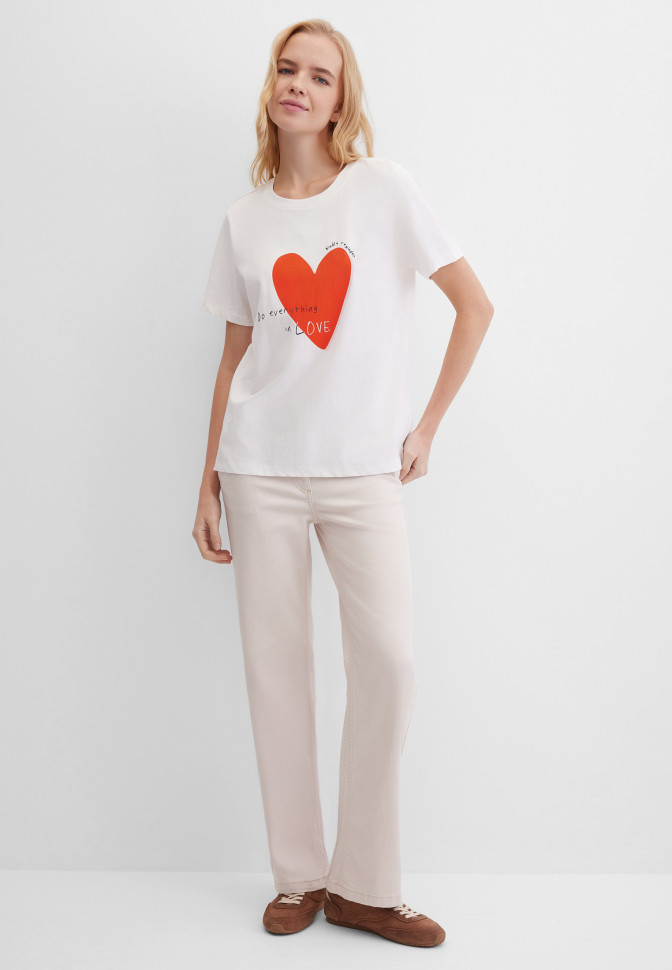 Футболка свободная