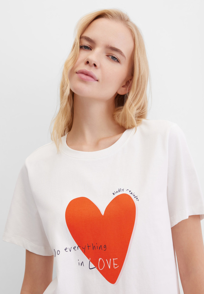 Футболка свободная