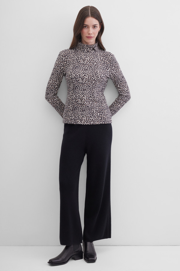 Брюки укороченные