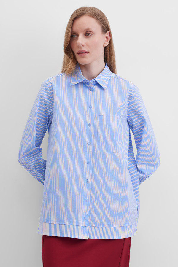 Рубашка с воротником