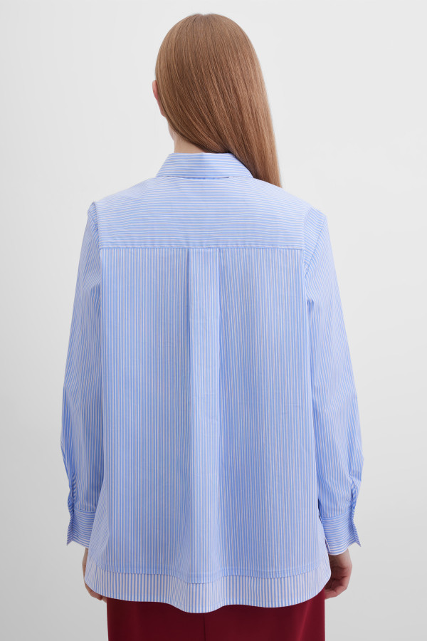 Рубашка с воротником