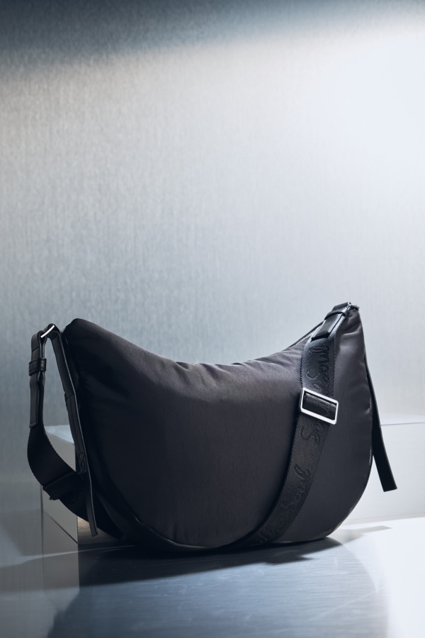 Сумка хобо текстильная