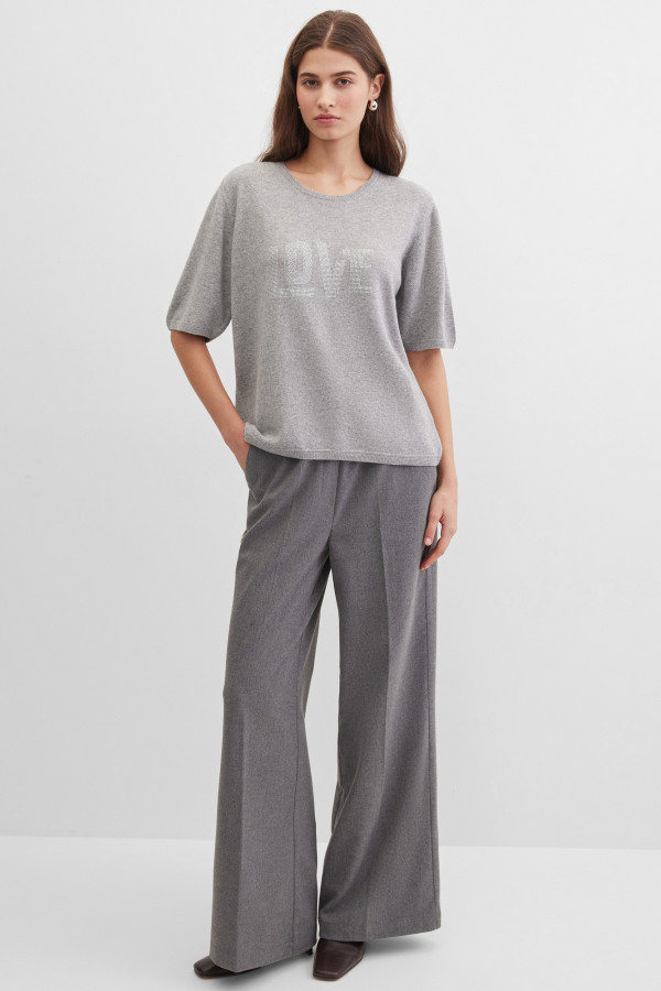 Джемпер прямого кроя