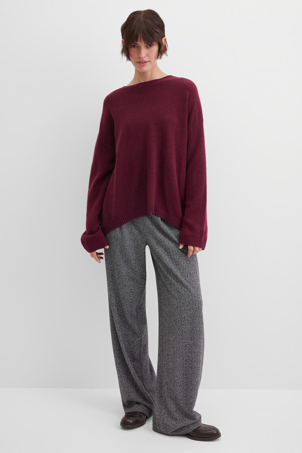 Джемпер удлиненного кроя