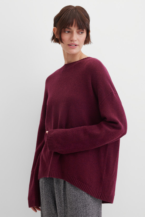 Джемпер удлиненного кроя