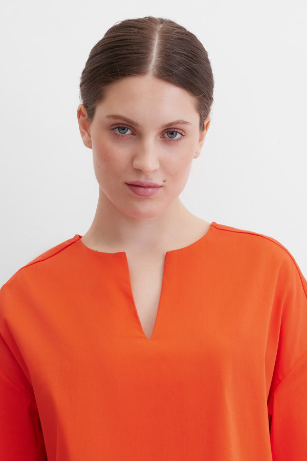 Блузка с коротким рукавом