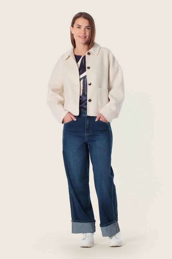 Жакет из смесовой шерсти