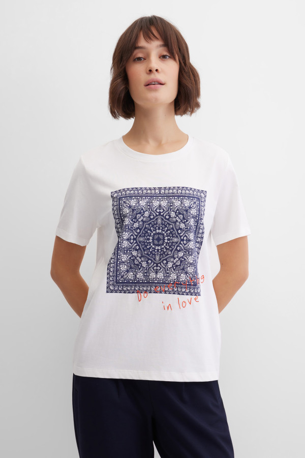 Футболка свободная