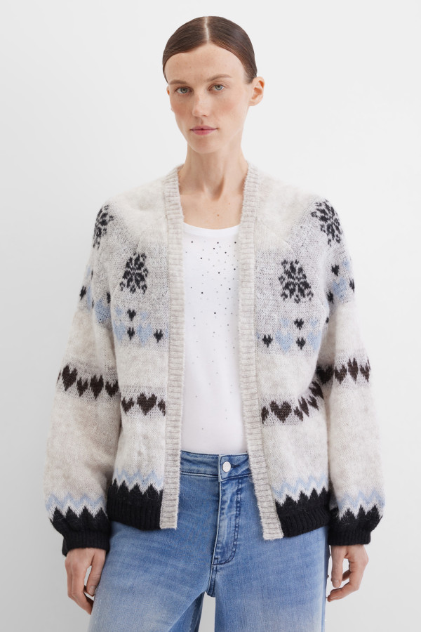 Кардиган с шерстью альпака