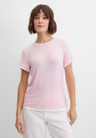 Футболка с контрастной отделкой