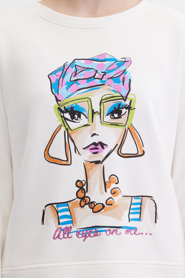 Свитшот свободный