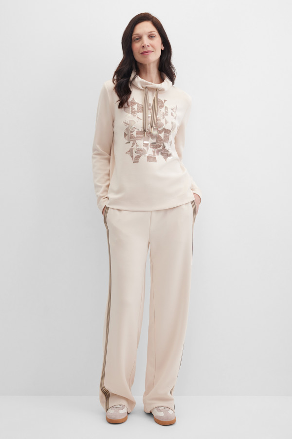 Брюки широкие