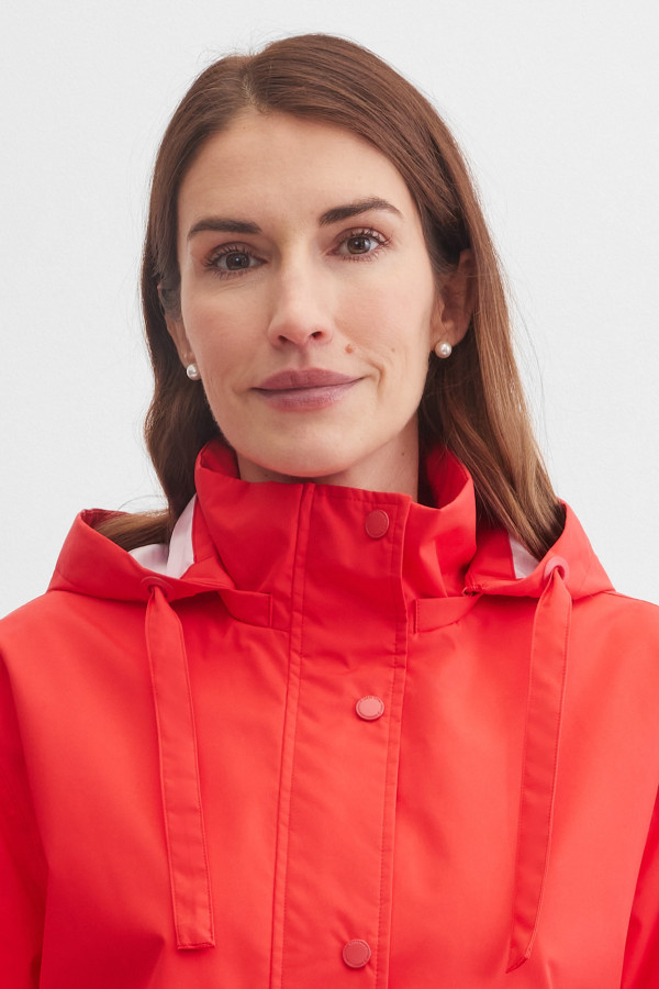 Парка на молнии и кнопках