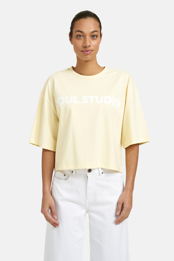 Футболка укороченная