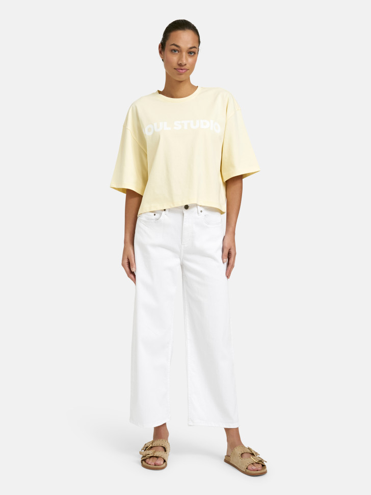 Футболка укороченная