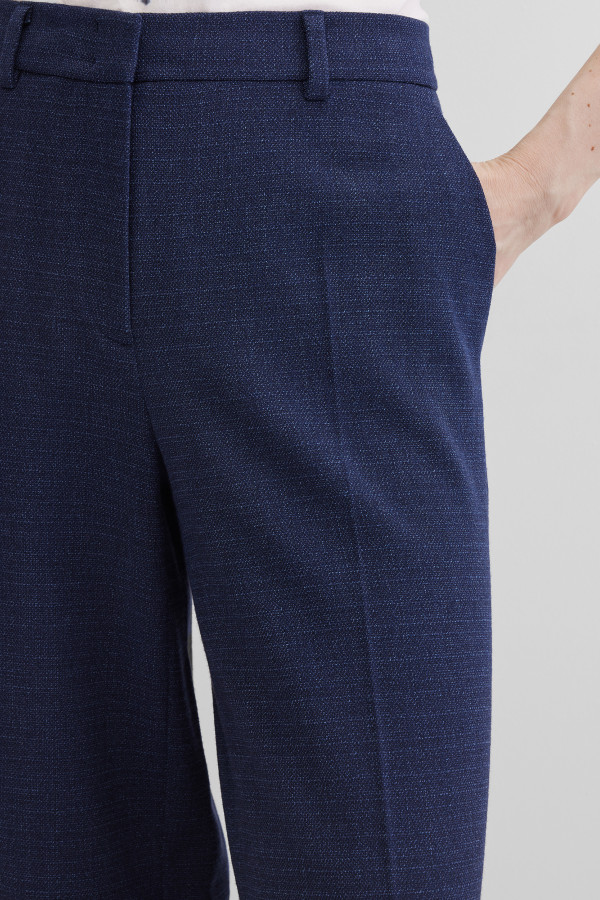 Брюки палаццо с карманами