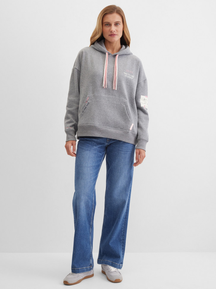 Свитшот-худи с капюшоном