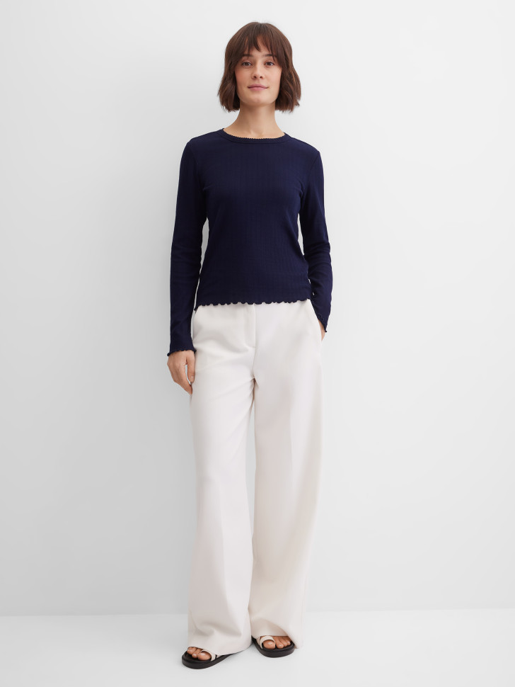 Лонгслив базовый