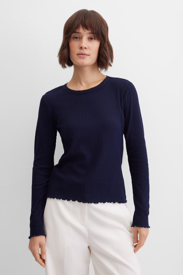 Лонгслив базовый