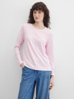 Лонгслив с контрастной отделкой