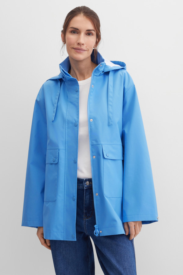 Парка на молнии и кнопках