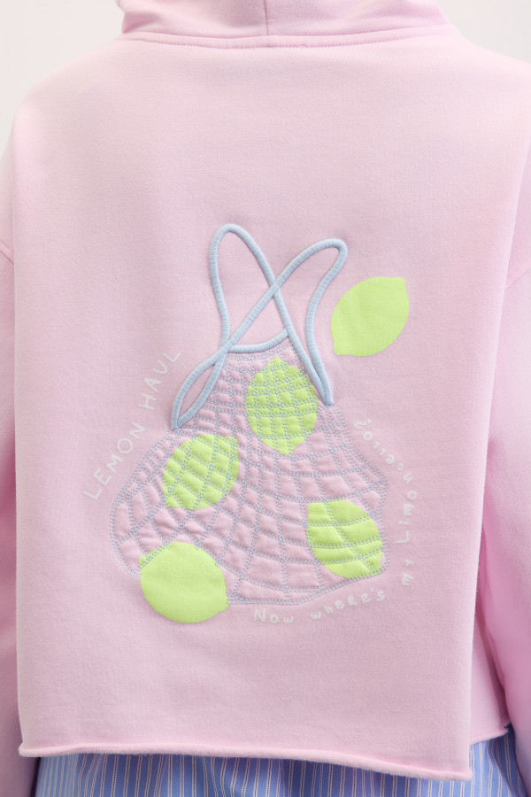 Худи с рисунком на спине