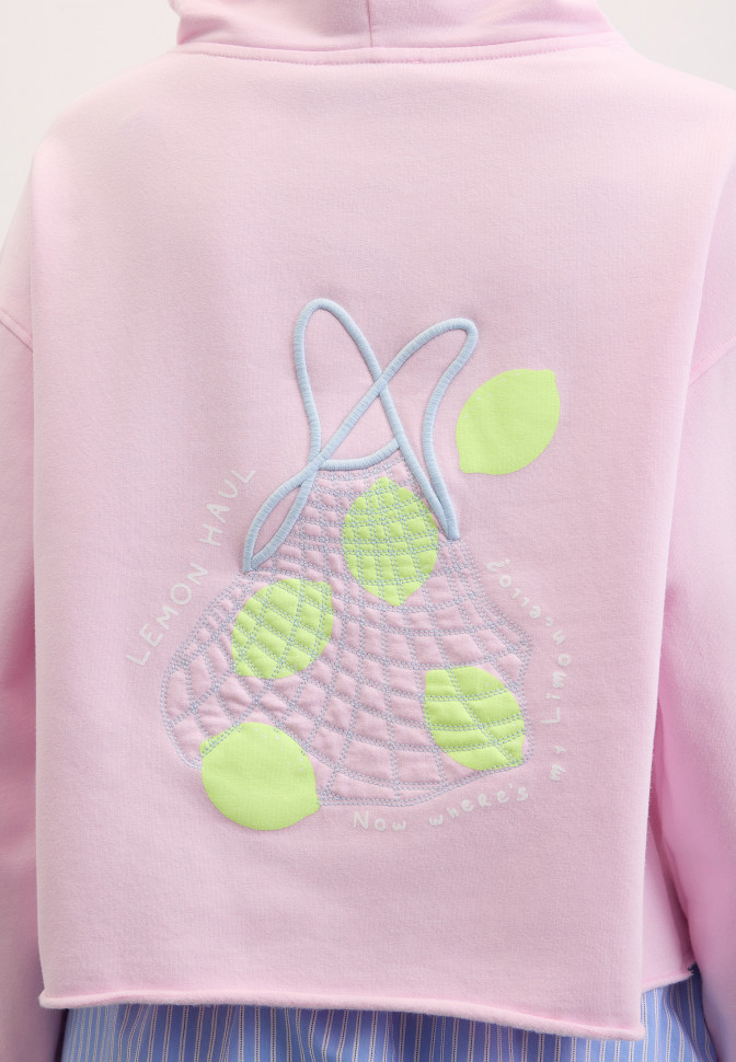 Худи с рисунком на спине