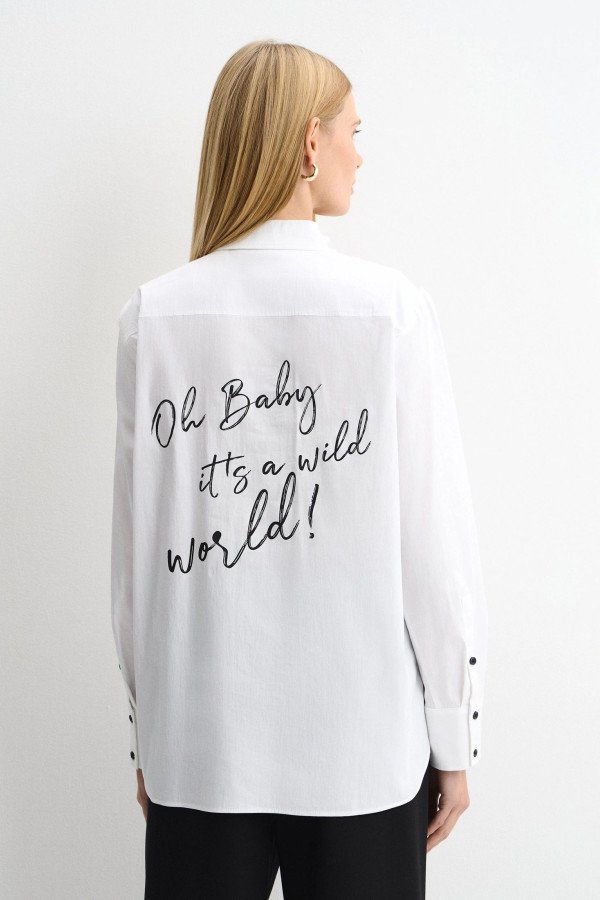 Рубашка с длинными рукавами