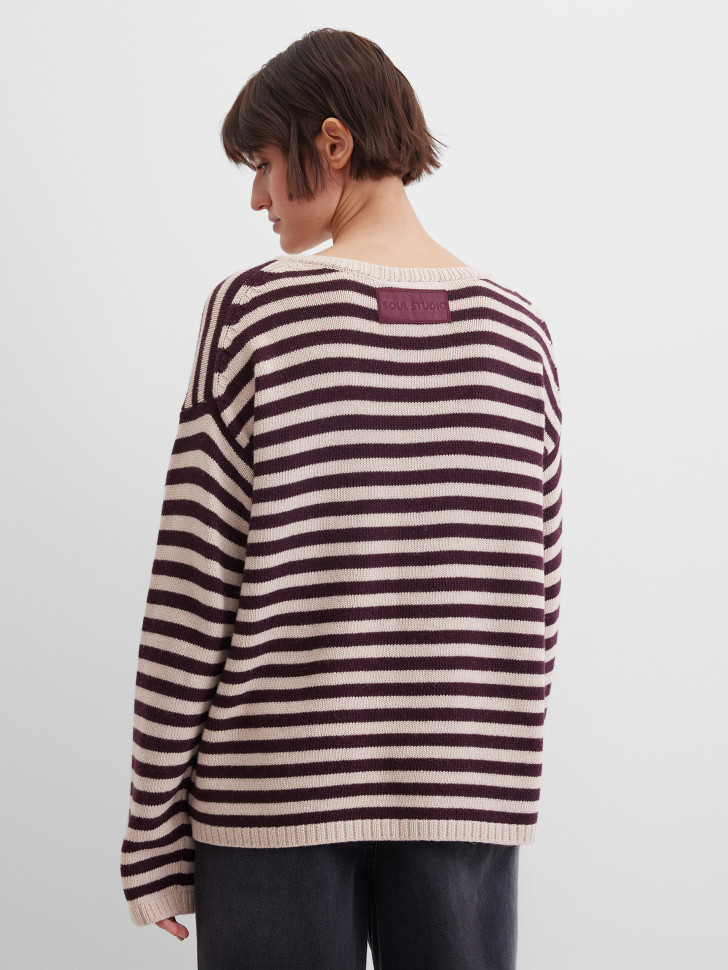 Кардиган в полоску