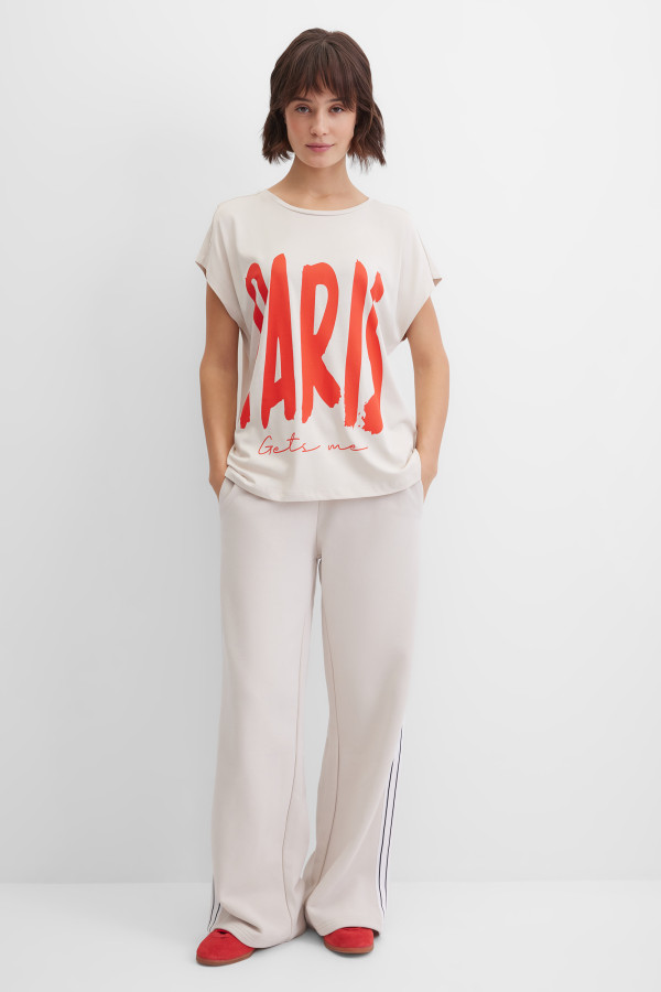 Футболка свободная