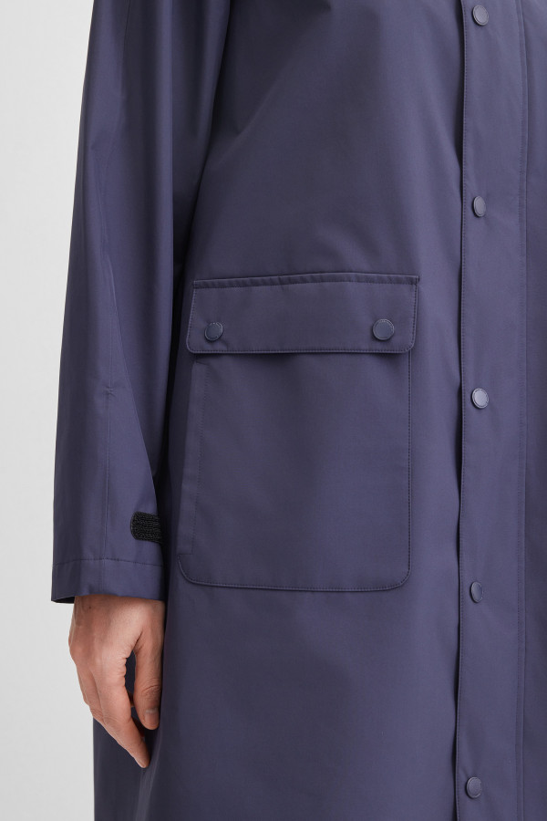 Парка на молнии и кнопках