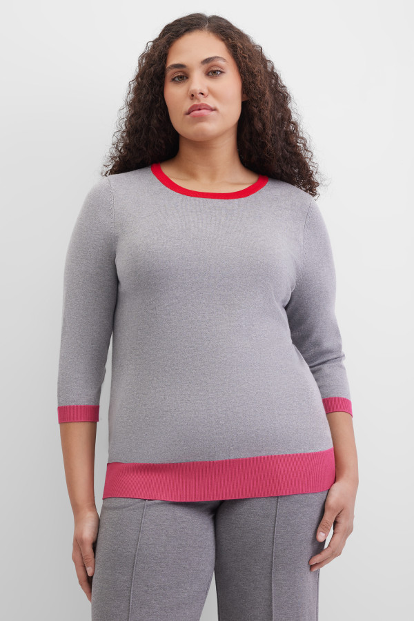 Джемпер в полоску