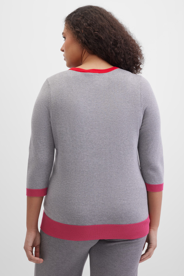 Джемпер в полоску