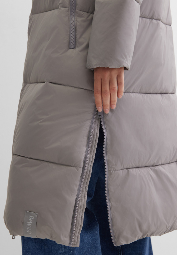 Пальто стеганое