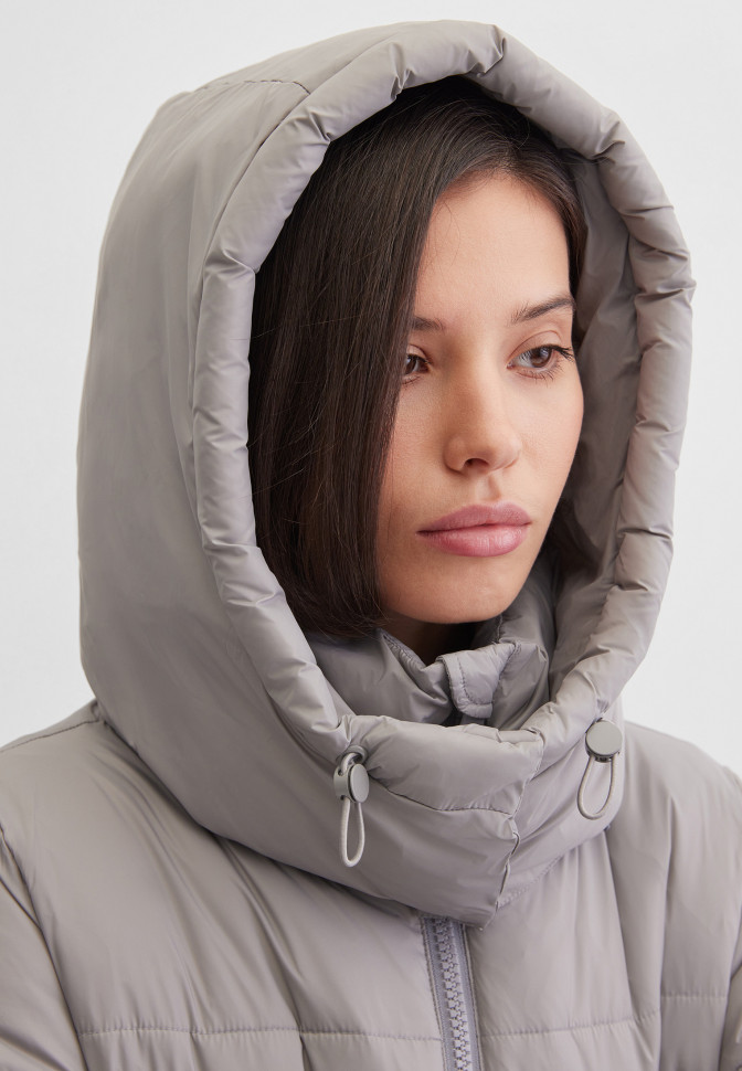 Пальто стеганое